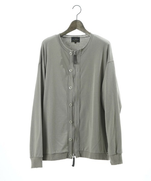 EGO TRIPPING（エゴトリッピング）の「mcg3747-LINERCARDE カーディガン(666600)（カーディガン/ボレロ・メンズ・ブラック/ベージュ/グレー・48/46）」の8枚目の写真