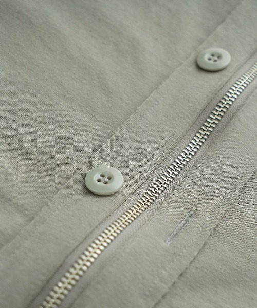 EGO TRIPPING（エゴトリッピング）の「mcg3747-LINERCARDE カーディガン(666600)（カーディガン/ボレロ・メンズ・ブラック/ベージュ/グレー・48/46）」の12枚目の写真