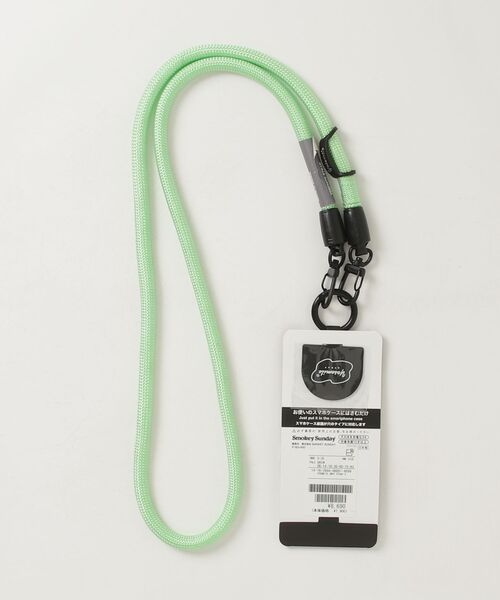 FREAK'S STORE（フリークスストア）の「YOSEMITE STRAP/ヨセミテストラップ 別注 YOSEMITE 2WAY STRAP Gリング（スマホグッズ・メンズ・ブラック/ピンク/サックスブルー/ゴールド/ブルーグリーン・ONE SIZE）」の3枚目の写真