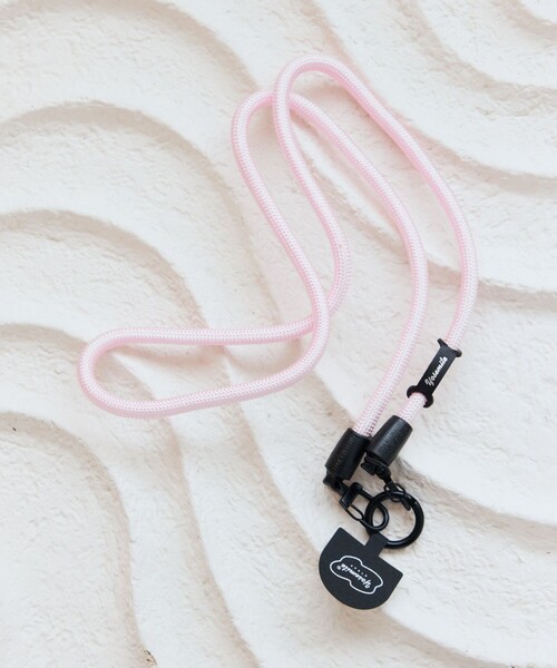 FREAK'S STORE(フリークスストア)の「YOSEMITE STRAP/ヨセミテストラップ 別注 YOSEMITE 2WAY STRAP Gリング(スマホグッズ・メンズ・ブラック/ピンク/サックスブルー/ゴールド・ONE SIZE)」の3枚目の写真