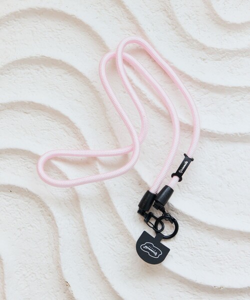 FREAK'S STORE(フリークスストア)の「YOSEMITE STRAP/ヨセミテストラップ 別注 YOSEMITE 2WAY STRAP Gリング(スマホグッズ・メンズ・ブラック/ピンク/サックスブルー/ゴールド・ONE SIZE)」の22枚目の写真