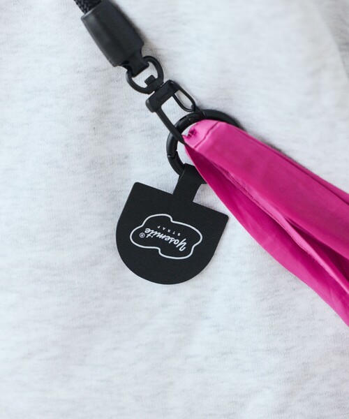 FREAK'S STORE(フリークスストア)の「YOSEMITE STRAP/ヨセミテストラップ 別注 YOSEMITE 2WAY STRAP Gリング(スマホグッズ・メンズ・ブラック/ピンク/サックスブルー/ゴールド・ONE SIZE)」の15枚目の写真