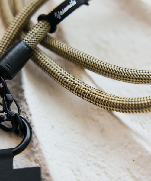 FREAK'S STORE（フリークスストア）の「YOSEMITE STRAP/ヨセミテストラップ 別注 YOSEMITE 2WAY STRAP Gリング（スマホグッズ・メンズ・ブラック/ピンク/サックスブルー/ゴールド・ONE SIZE）」の16枚目の写真