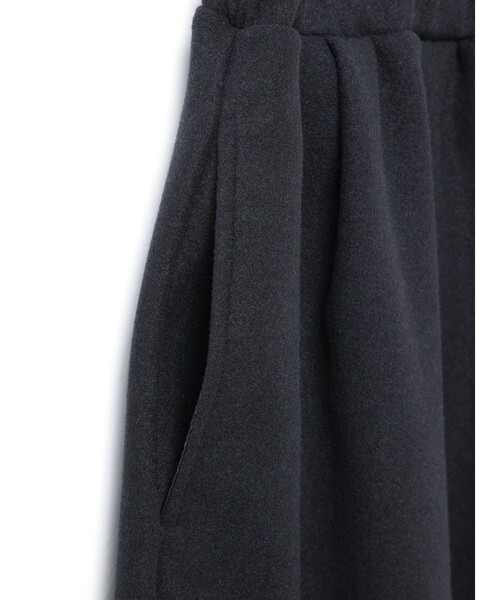 MidiUmi（ミディウミ）の「MidiUmi フランネルタッチショートパンツ（その他パンツ・レディース・ブラック/グレー/ライトグレー/ネイビー・FREE）」の7枚目の写真