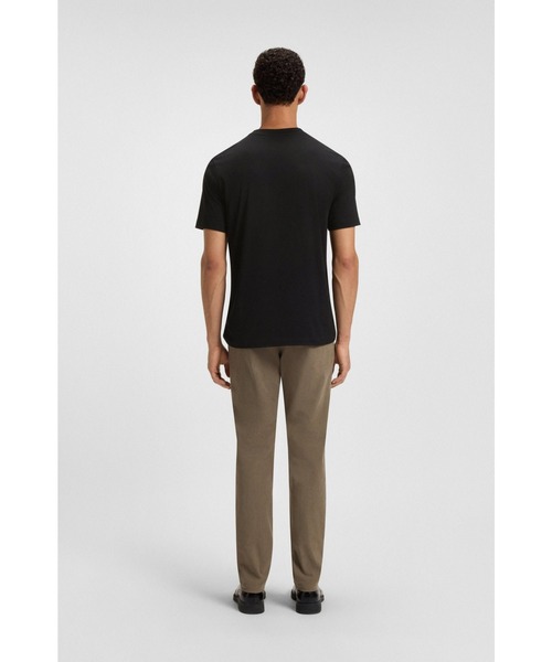 BOSS（ボス）の「コットンジャージー Tシャツ ロゴアートワーク（Tシャツ/カットソー・メンズ・ブラック/ダークブルー/ホワイト・M/S/L/XXL/XL）」の9枚目の写真