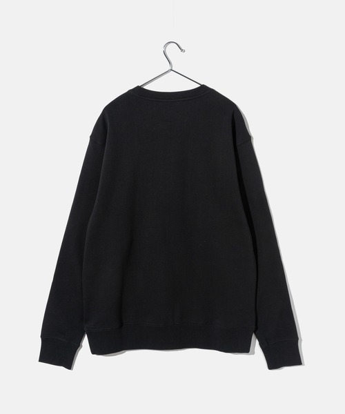 HUF(ハフ)の「HUF TRANSIT AUTHORITY CREWNECK ハフ トランジット オーソリティ アップリケ スウェット(スウェット・メンズ・ライトブルー/ブラック・LARGE/X-LARGE/SMALL/MEDIUM)」の3枚目の写真