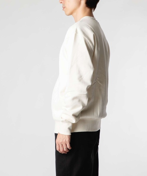 HUF(ハフ)の「HUF TRANSIT AUTHORITY CREWNECK ハフ トランジット オーソリティ アップリケ スウェット(スウェット・メンズ・ライトブルー/ブラック・LARGE/X-LARGE/SMALL/MEDIUM)」の15枚目の写真