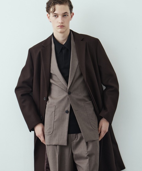 UNITED TOKYO(ユナイテッドトウキョウ)の「【残りわずか】18Gウールミラノリブポロニット 毛玉防止|ウール100%|ウォッシャブル|冬服|インナー|オフィスカジュアル|通勤(ニット/セーター・メンズ・ライトグレー/ダークブラウン/ブラック/オリーブ・1/2/3)」の15枚目の写真