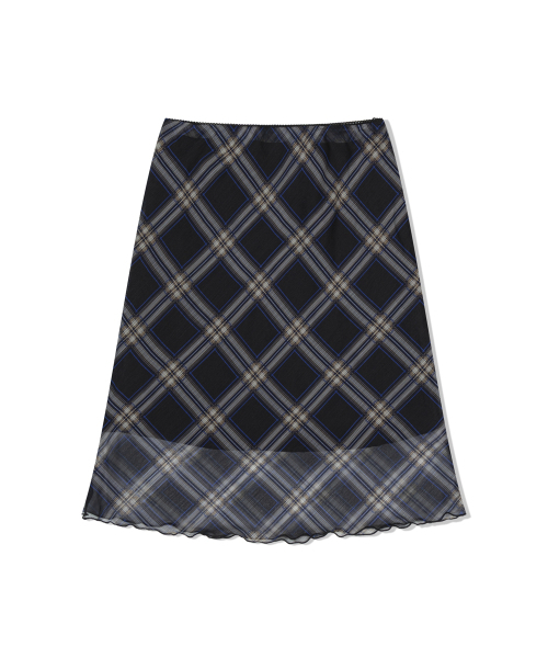MOAA（モア）の「Mesh Mood Skirt (Midnight PLAID)（スカート・レディース・その他・SMALL/MEDIUM/LARGE）」の3枚目の写真