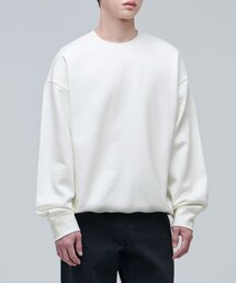 MUSINSA STANDARD（ムシンサスタンダード）の「FLAT TERRY OVERSIZED STRING SWEATSHIRT [CREAM]（スウェット）」