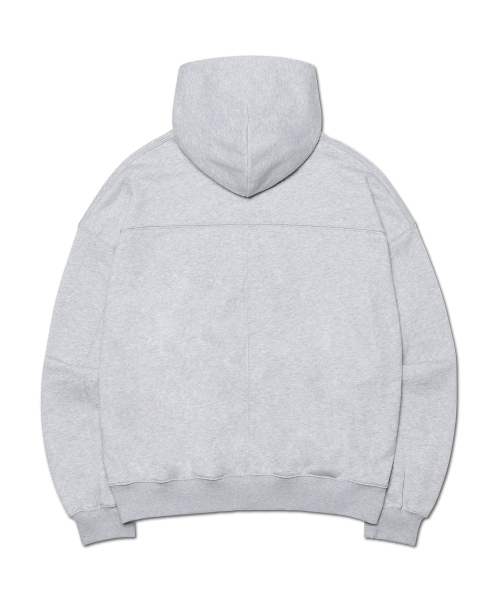 NOMANUAL(NOMANUAL)の「LAYERED ARCH GRAPHIC HOODIE - MELANGE(パーカー・レディース・その他・MEDIUM/LARGE/X-LARGE)」の2枚目の写真
