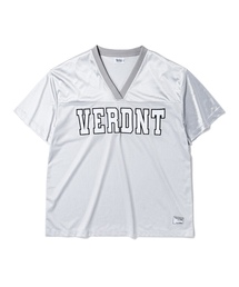 Verdnt（バーダント）の「Burdant Mesh Rugby Jersey T-Shirt [Grey]（Tシャツ/カットソー・メンズ）」