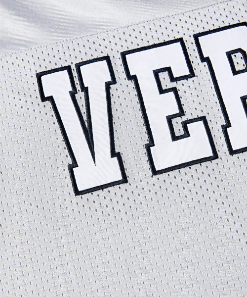 Verdnt（バーダント）の「バーデントメッシュラグビージャージTシャツ[グレー]（Tシャツ/カットソー・レディース・グレー・SMALL/MEDIUM/LARGE）」の8枚目の写真