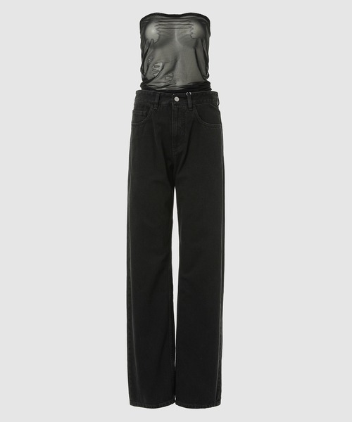 MM6 Maison Margiela(エムエムシックス メゾン マルジェラ)の「PANTALONE 5 TASCHE(デニムパンツ・レディース・その他・28/26/24)」の1枚目の写真