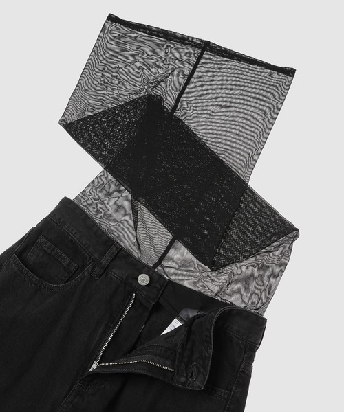 MM6 Maison Margiela(エムエムシックス メゾン マルジェラ)の「PANTALONE 5 TASCHE(デニムパンツ・レディース・その他・28/26/24)」の3枚目の写真