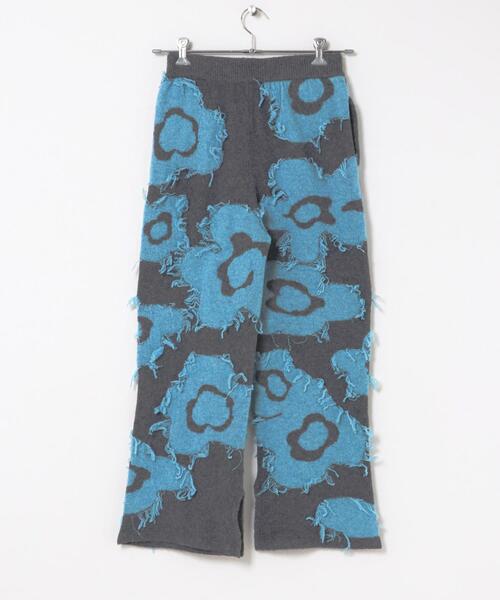 THE GOODLAND MARKET(ザグッドランドマーケット)の「cwtch UTOPIA FLOWER KNIT PANTS(ニット/セーター・レディース・グレー系その他/ブラウン系その他・FREE)」の7枚目の写真