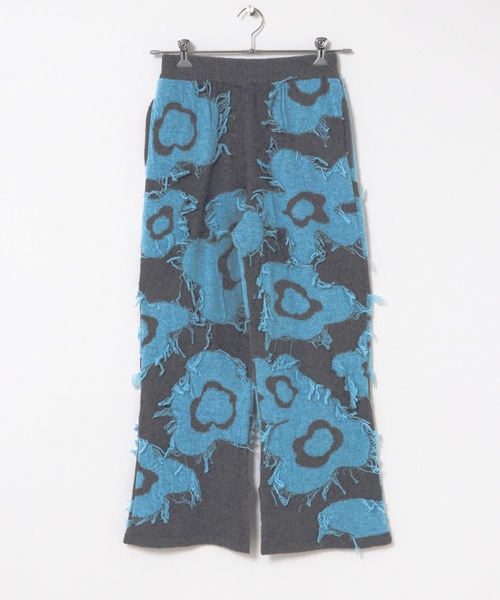 THE GOODLAND MARKET（ザグッドランドマーケット）の「cwtch　UTOPIA FLOWER KNIT PANTS（ニット/セーター・レディース・グレー系その他/ブラウン系その他・FREE）」の8枚目の写真
