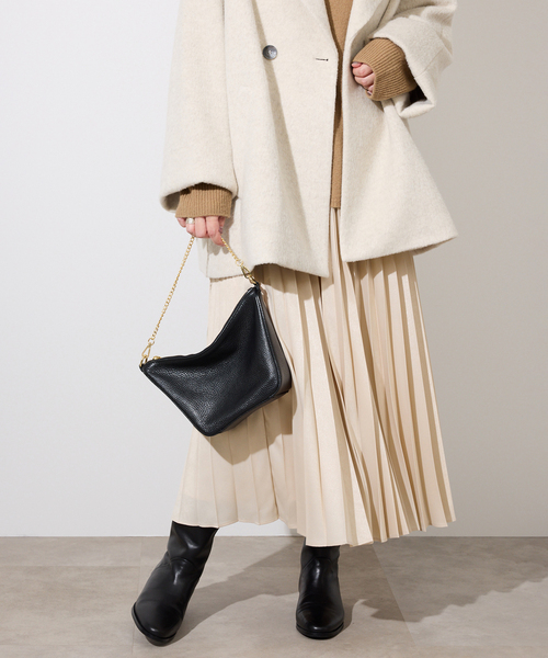 【be with M】Misayo 配色ドルプルオーバー アイボリー be with M】Misayo 配色ドルプルオーバー