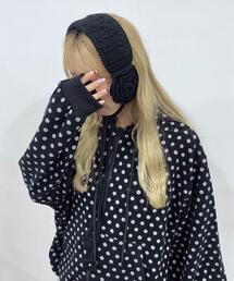 WEGO | WEGO/フラワーニットイヤーマフ(イヤーマフ)