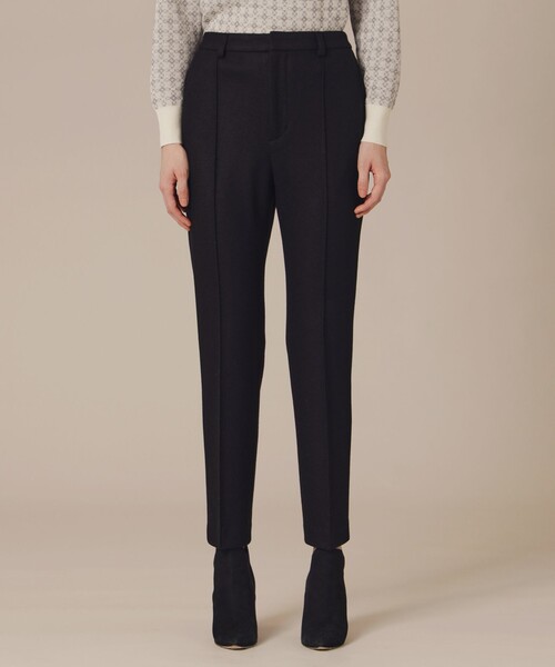 MACKINTOSH LONDON(マッキントッシュ ロンドン)の「【Precious12月号】ウォッシャブルウールクロップドパンツ(その他パンツ・レディース・ホワイト/ブラック・36/38/40)」の9枚目の写真