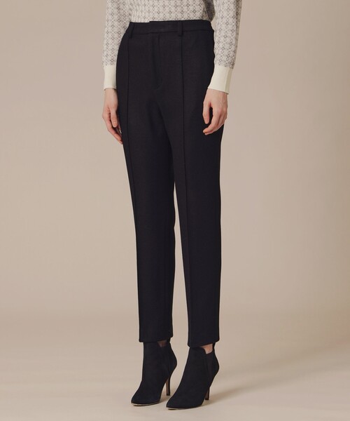 MACKINTOSH LONDON(マッキントッシュ ロンドン)の「【Precious12月号】ウォッシャブルウールクロップドパンツ(その他パンツ・レディース・ホワイト/ブラック・36/38/40)」の8枚目の写真