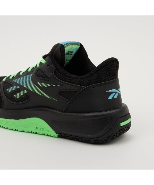 Reebok(リーボック)の「エンジン LT / ENGINE LT(スニーカー・メンズ・ブラック×グリーン・25.0cm/25.5cm/26.5cm/27.0cm/27.5cm/28.0cm/28.5cm/29.0cm/30.0cm)」の7枚目の写真