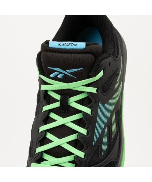 Reebok(リーボック)の「エンジン LT / ENGINE LT(スニーカー・メンズ・ブラック×グリーン・25.0cm/25.5cm/26.5cm/27.0cm/27.5cm/28.0cm/28.5cm/29.0cm/30.0cm)」の8枚目の写真