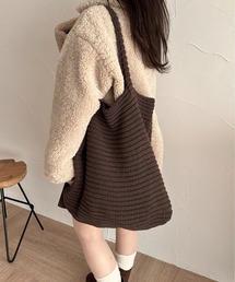 apres jour clair | 【apres jour clair】ニットトートバッグ(トートバッグ)