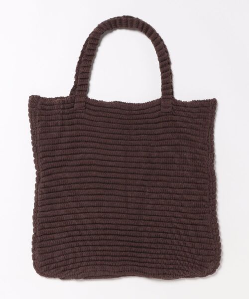 apres jour clair（アプレジュールクレア）の「【apres jour clair】ニットトートバッグ（トートバッグ・レディース・ブラウン系その他/ベージュ・FREE）」の8枚目の写真