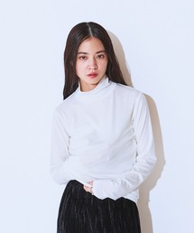JEANASIS | シルキータッチハイネックLS TEE/629910(Tシャツ/カットソー)