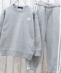 SHISKY（シスキー）の「裏起毛　2本ライン　セットアップ　上下セット（セットアップ）」