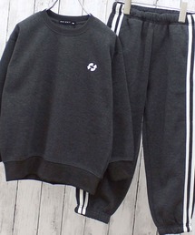 SHISKY（シスキー）の「裏起毛　2本ライン　セットアップ　上下セット（セットアップ）」