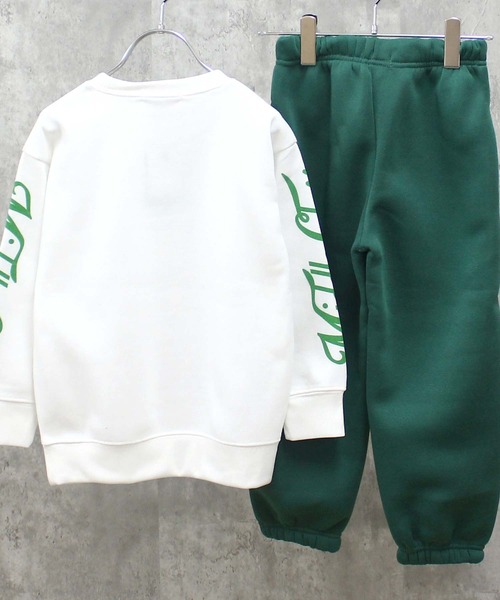 セール】裏起毛 2本ライン セットアップ 上下セット（セットアップ