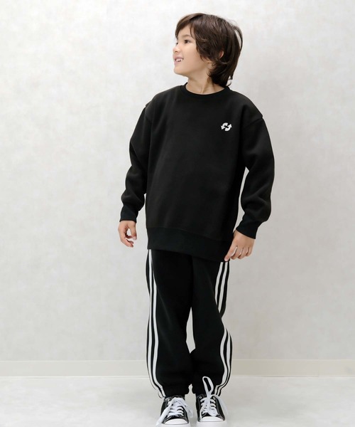 セール】裏起毛 2本ライン セットアップ 上下セット（セットアップ