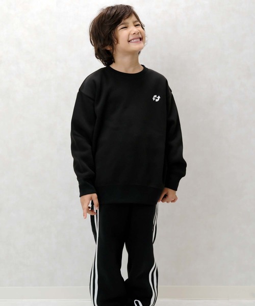 セール】裏起毛 2本ライン セットアップ 上下セット（セットアップ