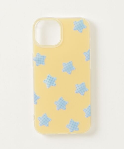 Vini（ヴィニ）の「星のスマホケース（IP13・14・15．16対応）（スマホケース/カバー・レディース・グリーン系その他/ホワイト×ブラック/イエロー× ブルー・iPhone 13/iPhone 14/iPhone 15/iPhone 16/iPhone 14 Pro/iPhone 16 Pro/iPhone 15 Pro）」の6枚目の写真