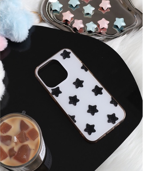 Vini（ヴィニ）の「星のスマホケース（IP13・14・15．16対応）（スマホケース/カバー・レディース・グリーン系その他/ホワイト×ブラック/イエロー× ブルー・iPhone 13/iPhone 14/iPhone 15/iPhone 16/iPhone 14 Pro/iPhone 16 Pro/iPhone 15 Pro）」の9枚目の写真