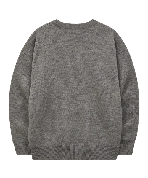 WaiKei（ワイケイ）の「マルチーズアーカイブライングラフィックニットVer.2グレー（ニット/セーター・レディース・その他・1/2）」の6枚目の写真