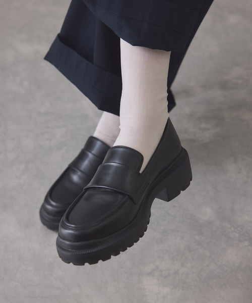 【新品】ADAM ET ROPE' 晴雨兼用ベーシックローファー 晴雨兼用ベーシックローファー（ローファー）｜ADAM ET ROPE