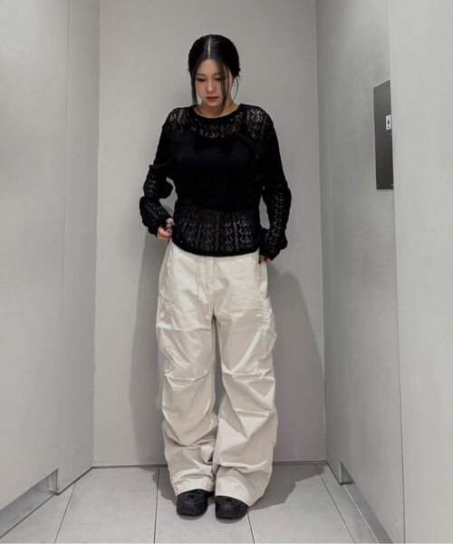 INSILENCE WOMEN(インサイレンスウーマン)の「コットンユーティリティパンツライトベージュ(その他パンツ・レディース・その他・LARGE)」の14枚目の写真
