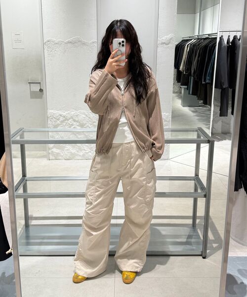 INSILENCE WOMEN(インサイレンスウーマン)の「コットンユーティリティパンツライトベージュ(その他パンツ・レディース・その他・LARGE)」の7枚目の写真