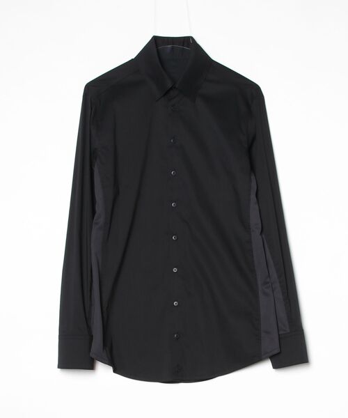 kiryuyrik（キリュウキリュウ）の「SideRibShirt（シャツ/ブラウス・メンズ・ホワイト/ブラック・MEDIUM/LARGE）」の2枚目の写真