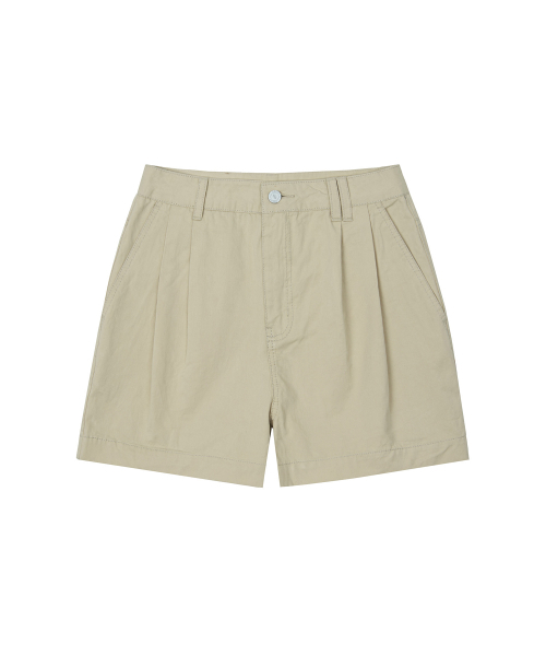 DECET WOMEN(デケット ウーマン)の「2プリーツショートパンツ DCWPT016ベージュ(その他パンツ・レディース・その他・MEDIUM/LARGE/X-SMALL/SMALL)」の11枚目の写真