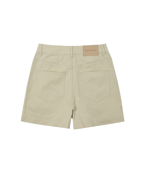 DECET WOMEN(デケット ウーマン)の「2プリーツショートパンツ DCWPT016ベージュ(その他パンツ・レディース・その他・MEDIUM/LARGE/X-SMALL/SMALL)」の12枚目の写真