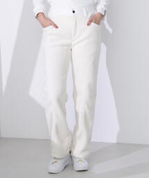 【PING APPAREL】テックウォームリサイクルフリースワイドパンツ <GOLD> (LADIES)
