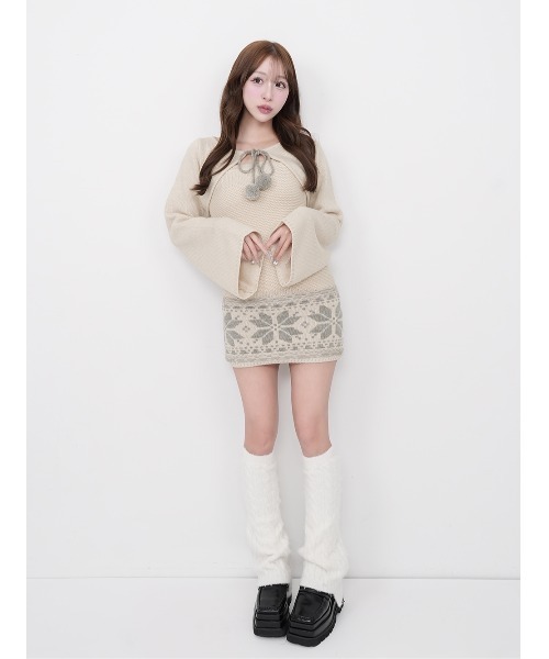 ダーリッチ ノルディックパネルニットミニワンピース ノルディックパネルニットミニワンピース – Darich (ダーリッチ)
