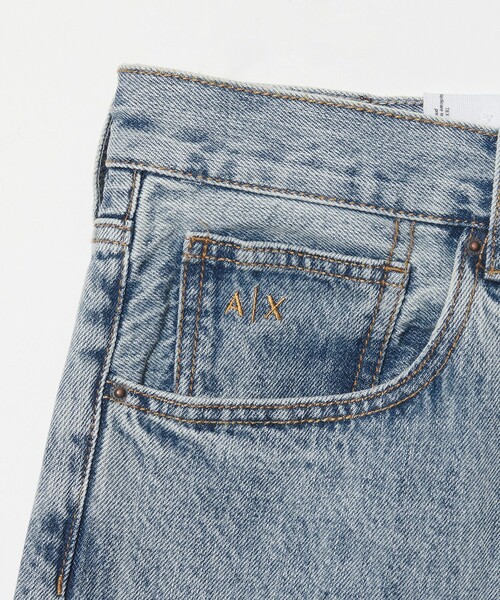 セール】＜ARMANI EXCHANGE＞ DNM 5P BAGGY LOOSE/パンツ（デニム