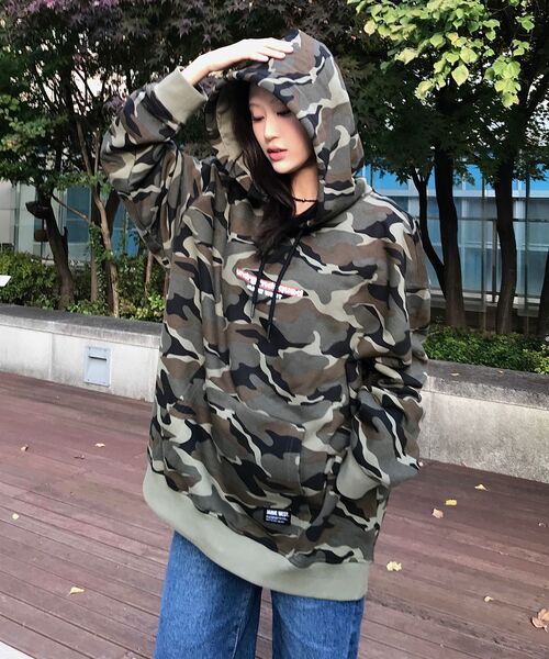 JAMIE WEST（ジェイミーウエスト）の「アンダーグラウンド フードパーカー (カモ)（パーカー・レディース・その他・MEDIUM/LARGE/X-LARGE）」の17枚目の写真