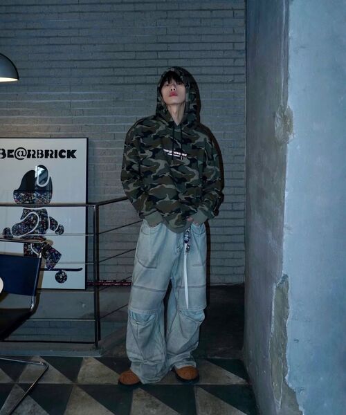 JAMIE WEST（ジェイミーウエスト）の「アンダーグラウンド フードパーカー (カモ)（パーカー・レディース・その他・MEDIUM/LARGE/X-LARGE）」の20枚目の写真