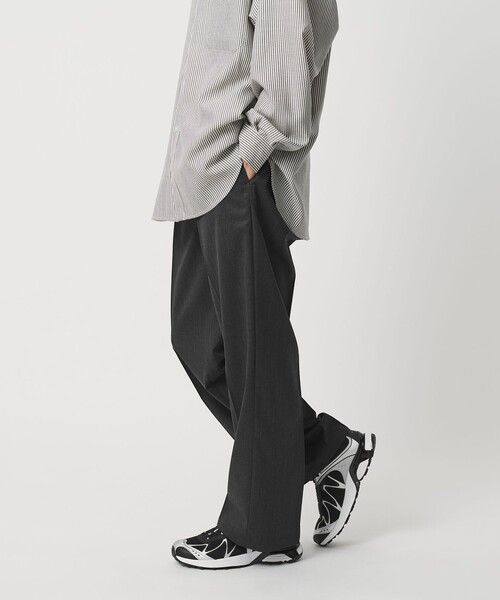 Dickies（ディッキーズ）の「＜Dickies×koti BEAUTY&YOUTH＞メリノ ウール イージー パンツ（スラックス・メンズ・ブラック/ダークブラウン/ダークグレー・30inch/34inch/32inch）」の18枚目の写真